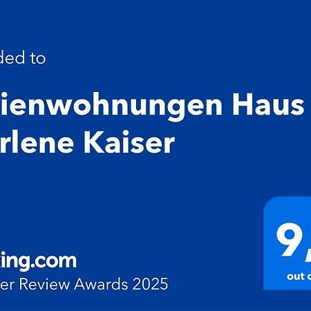 Ferienwohnungen Haus Marlene Kaiser Bernau Exterior foto