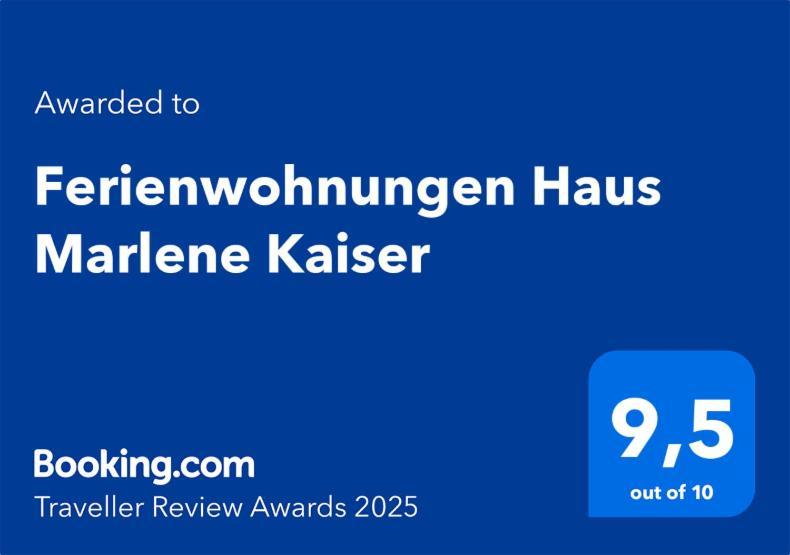 Ferienwohnungen Haus Marlene Kaiser Bernau Exterior foto